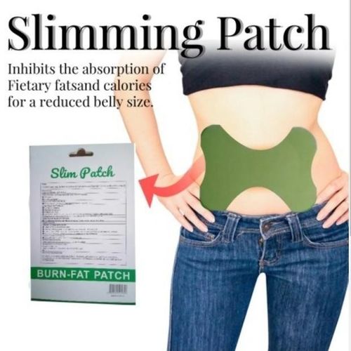 Herbal Burn Fat Patches, Slimming Patch, 10Pcs, -Green,