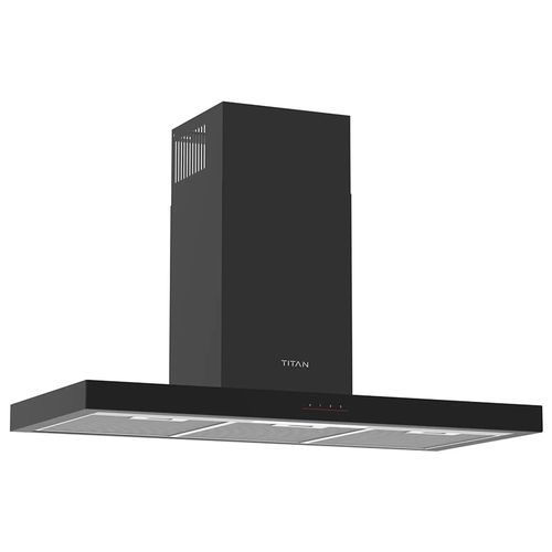 Titan 90cm Wall Mounted In Built Hood, TN-BIWH90BA,  Kitchen Extractor &ndash; Black