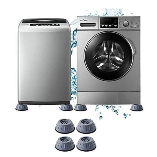 Shock Pads For Fridge, Washing Machine, Closets,  - Grey.