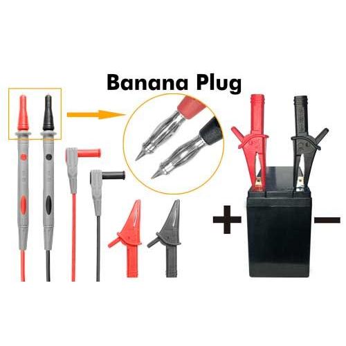 INGCO TL31432 - Test Line And Alligator Clips Set - Orange