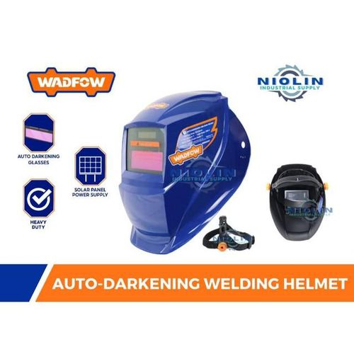 INGCO Wadfow Auto Dark Welding Helmet – Blue