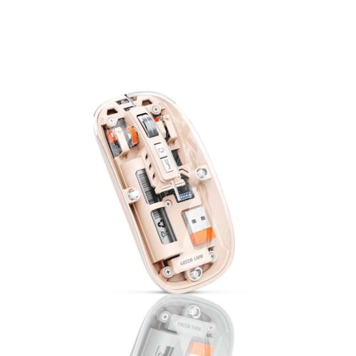 Wireless Bluetooth Transparent Mouse 2400DPI 400mAh