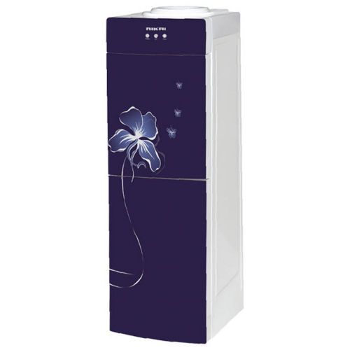 Nikai Hot, Normal & Cold 3 Taps Free Standing Water Dispenser With Refrigerator- Multi-colours.