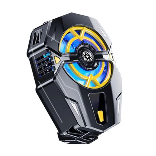 J20 Radiator Back Clip Game Cooler Adjustable Cool Heat Dissipation, Mobile Phone Cooler Semi-conductor Cooling Fan Portable Lightweight Mobile Phone Cooling Fan Freezing Constant Cooling Temperature Phone Cooler For Live Streaming- Multicolor