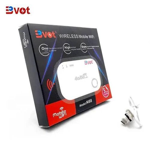Portable Wireless Mobile WiFi Router M88 Unlocked Pocket Router- White