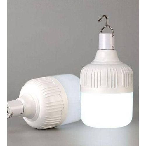 Dp Light 30W Long Lasting Rechargeable/Emergency Bulb With Pin Connection And Free Clip Holder For For Both Indoor And Outdoor Use