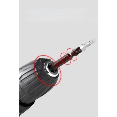 Genuine 10pcs S2 Aluminium Magnetic Screwdriver Bits Cross Head Hex Shank Electric Screw Driver Bits 65mm