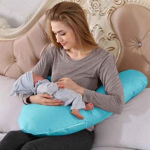 Pregnancy Pillow Flexible Pregnancy Pillow Lake Blue