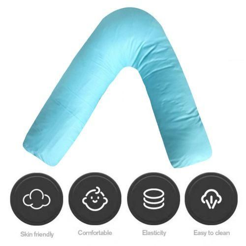 Pregnancy Pillow Flexible Pregnancy Pillow Lake Blue