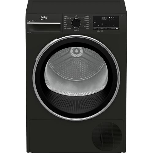 Beko B3T4911DG Condensation Dryer, 9KG - Grey