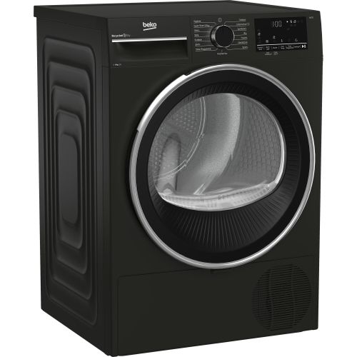 Beko B3T4911DG Condensation Dryer, 9KG - Grey