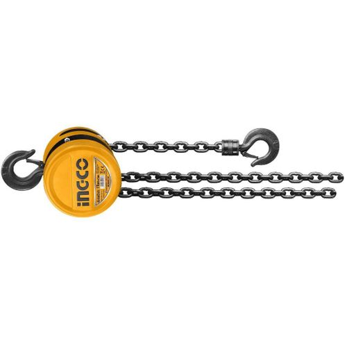 INGCO Chain Block 1ton - Orange /  Silver