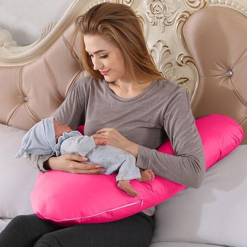 Pregnancy Pillow Flexible Pregnancy Pillow Rose Red