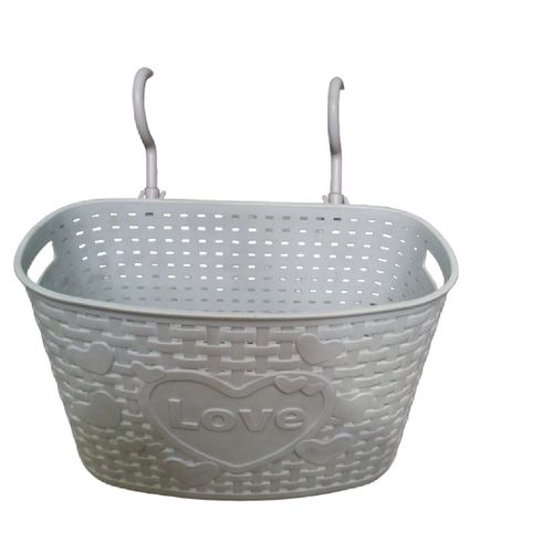 Storage Tooth Brush,Tooth Paste,Flower Balcony Or Hanging With Hooks Basket-Pink