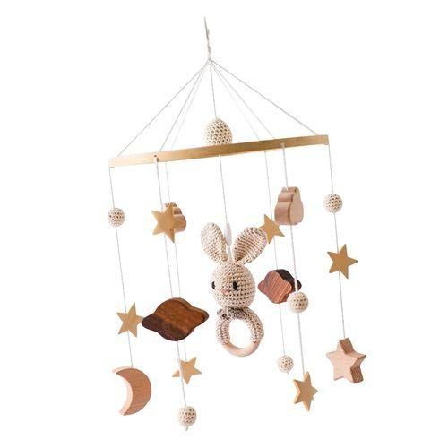 Baby Crib Mobile Ceiling Decoration Newborn Rattles Mobile