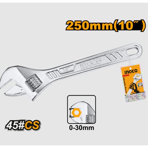 INGCO HADW131102 - Adjustable Wrench - Orange
