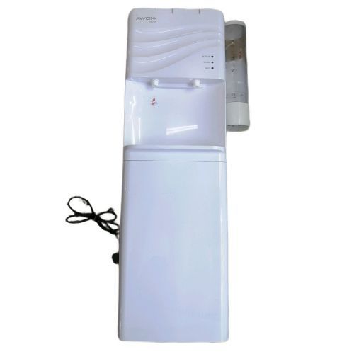 2 Tap Hot And Cold Water Dispenser With Compressor, White.