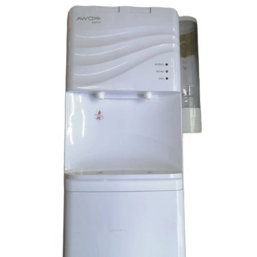 2 Tap Hot And Cold Water Dispenser With Compressor, White.