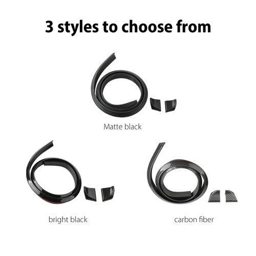 Universal Car Rear Spoiler Wing Rubber Lip Rear Roof Lip
