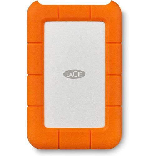 Rugged USB-C 2TB External Hard Drive Portable HDD &ndash; USB 3.0 compatible, Drop Shock Dust Rain Resistant, for Mac and PC Computer Desktop Workstation Laptop, 1 Month Adobe CC (STFR2000800) -Orange