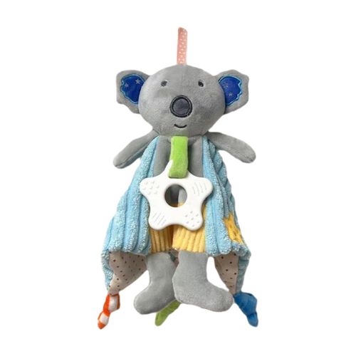 Baby Security Blanket Crinkly Ears Soothing Towel With