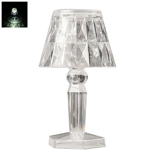 Cordless Table Lamp Glow 3color Led Bedside Lamp Battery for Parties Warm White
