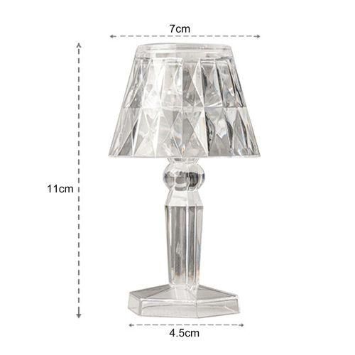 Cordless Table Lamp Glow 3color Led Bedside Lamp Battery for Parties Warm White