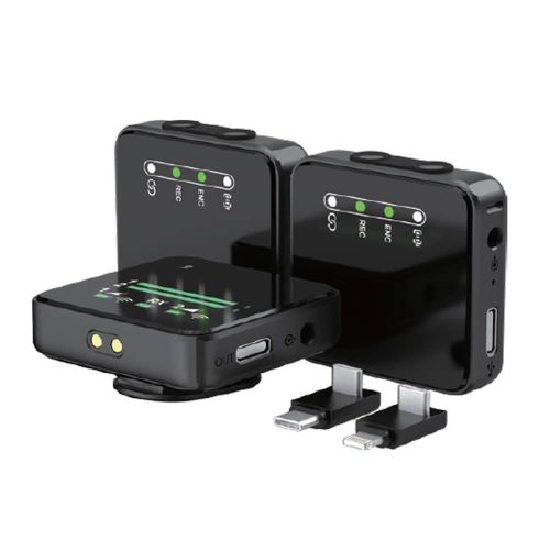 GLM-Professional Wireless Microphone 7 Hours 360° Pick up, Compact & Portable, Environment Noise Cancellation