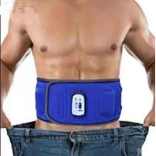Super Fast Tummy Slimming Belt For Men And Women , Vibrating - Blue,