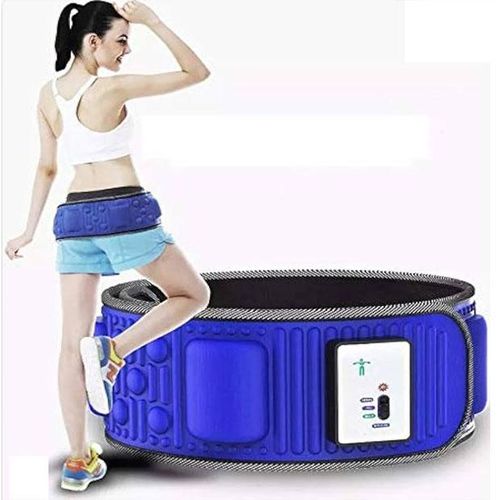 Super Fast Tummy Slimming Belt For Men And Women , Vibrating - Blue,