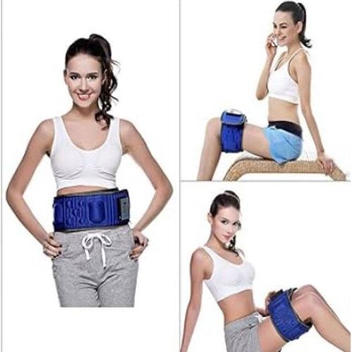 Super Fast Tummy Slimming Belt For Men And Women , Vibrating - Blue,