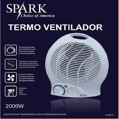 Spark House Warmer, Heat Generator,  - White,
