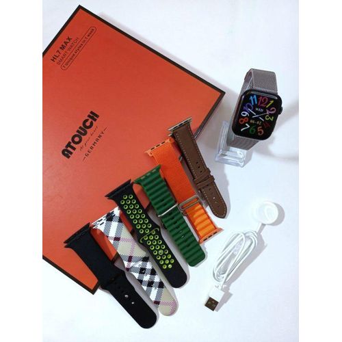 HL7 Max Bluetooth Wrist Smart Watch With 7 Straps