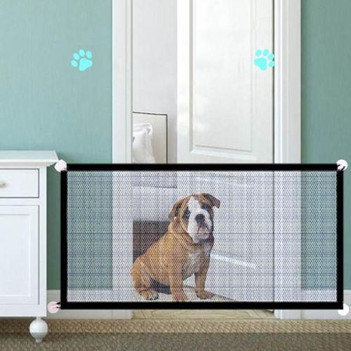 Magic Gate Portable Folding Mesh Baby Safety Fencing Gate