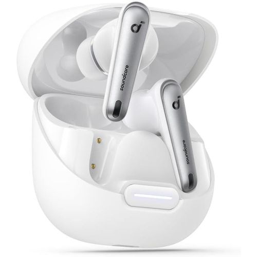 Soundcore Anker Liberty 4 NC Wireless Earbuds, 98.5% Noise Reduction, Adaptive Noise Cancelling to Ears and Environment, Hi-Res Sound, 50H Battery, Wireless Charging, Bluetooth 5.3 - Multicolor