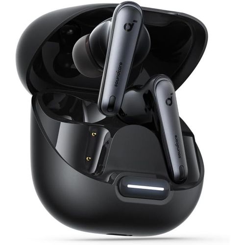 Soundcore Anker Liberty 4 NC Wireless Earbuds, 98.5% Noise Reduction, Adaptive Noise Cancelling to Ears and Environment, Hi-Res Sound, 50H Battery, Wireless Charging, Bluetooth 5.3 - Multicolor