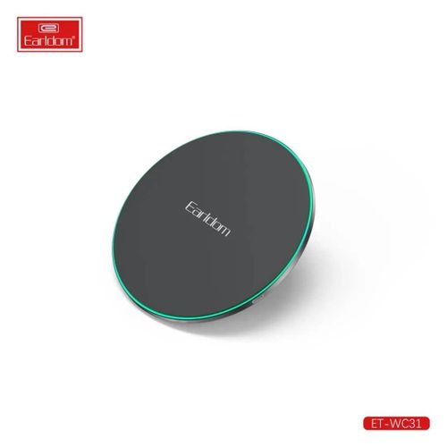WC31 15W Aluminum Alloy Wireless Charging Pad Stand- Multicolor
