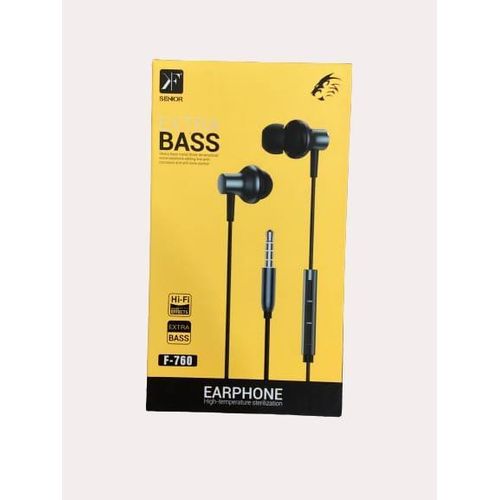 Senior F-790 Extra Bass Hi-Fi Type C Headphone, USB C Wired Earbuds with Microphone, In-ear Headphones for iPhone 15 Pro Max, iPad Pro/Air, MacBook Pro/Air, Samsung S24 Ultra & More – Black