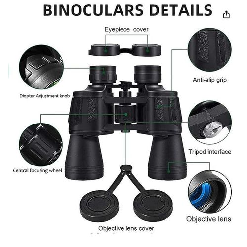 Bushnell Professional Powerful Binoculars for Travel, Bird Watching Hunting, Concerts.