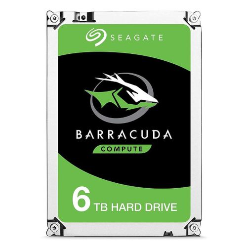 Barracuda Internal Hard Drive 6TB Desktop HDD SATA 6Gb/s 256MB Cache 3.5-Inch (ST6000DM003)- Silver