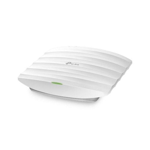 TP-Link Omada 300Mbps Wireless N Ceiling Mount Access Point Supports Passive PoE,Single_Band, Free PoE Injector, Long Range Coverage, Secure Guest Network, Centralized Management (EAP110)