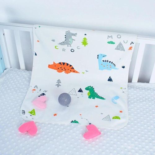 1pc Changing Mat Cotton Printing Bamboo Inner Portable Storage Nappy Pad Waterproof Cover Mattress For Baby