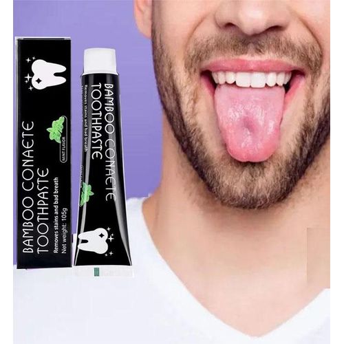 EELHOE Bamboo Teeth Corrector, Conaete ToothPaste, Teeth Whitening Mint Flavour