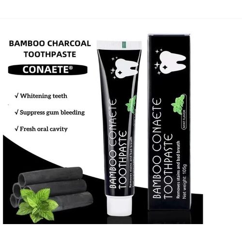 EELHOE Bamboo Teeth Corrector, Conaete ToothPaste, Teeth Whitening Mint Flavour
