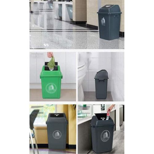 20 Litres Multifunctional Outdoor Large Plastic Trash Can Rubbish Recycling Dust Bin Waste paper basket Garbage Container For School Street Residential Area Dustbins Creative Plastic Public Place