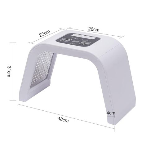 7 Colours LED Mask Skin Care Machine, Light Beauty Lamp Rejuvenation Mask Device Professional Comedo Treatment Skin Wrinkle Removal Face Body Care Tools