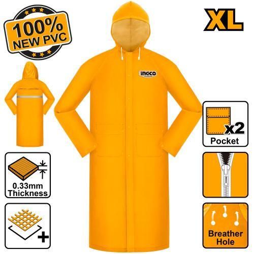 INGCO HRCTL031.M - Rain Coat - Orange