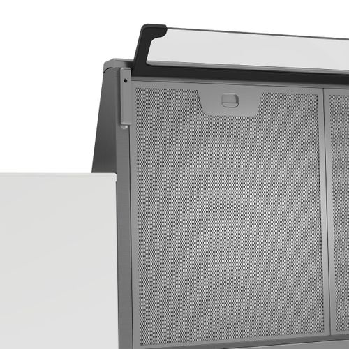 Beko 90cm Cassette Type Built-in Hood, Stainless Steel Inox - Grey