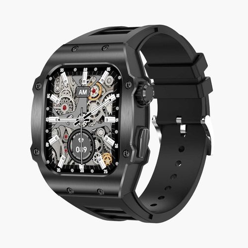 Antonio James Smart Watch , 24H Auto Heart Rate Monitor,400 mAh, 15 Days Standby Time, 5.2/BT3.0 Bluetooth Calling, IP67 Waterproof, 1.85 Inch Display, Storage 128MB