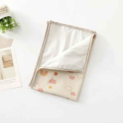 New Baby Diaper Mat Soft PU Waterproof Leak Proof Washable Newborn Pad Changing Pad Liners Reusable Picnic Travel Mats